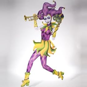 Jointed Mardi Gras Mime