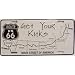 Route 66 Maps - License Plate - A66