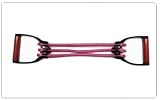 Lifeline USA Chest Expander with 40 lb Cables and Triple Grip Handles