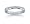 0.11 channel set diamond band in Platinum