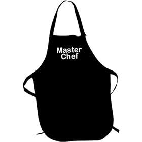Master Chef Bib Apron, Black