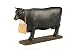 October Hill Fun and Fancy Chalkboards, Decorative Sculpture Art, Bovine Cow, 20-Inch Long