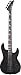 Jackson JS2 Concert Electric Bass Guitar Transparent Black