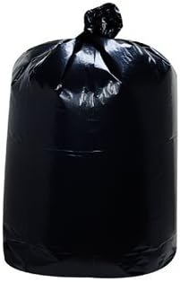 Trinity PackagingLow-Density Can Liners, 1mil, 10gal, 24w x 23h, Black - 500 liners.