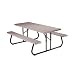 Lifetime 6-Foot Picnic  with 72-by-30-Inch Molded Top, Putty