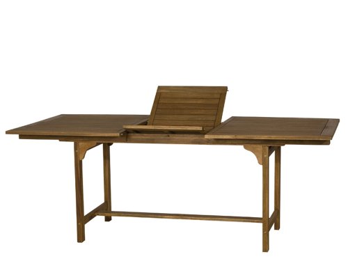 Siena Garden 524546 Ausziehtisch Rias, Akazienholz L 150/200 x B 100 x H 75 cm