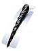 Black Barley Twist Design Plastic Hair Beak Concorde Clip Slide 14cm (5.5