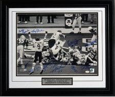 Signed Chicago Bears 1985 10 Signature Fridge Perry Touchdown 16x20 The 1985 Bears won the Superbowl and had an 18-1 record, this 16X20 Autographed photo commemorating 