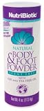 Nutribiotic - Body & Foot Powder, 4 oz powder