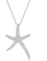 Sterling Starfish Necklace