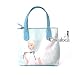 Chicaloca - Fly Effect Tote Bag (Blue) - Fashion Handbag for Young Adult