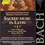 Bach: Sacred Music in Latin, Vol. 1