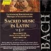 Bach: Sacred Music in Latin, Vol. 1