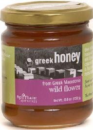 Greek Wildflower Honey 8.8 Oz Jar (Featured in Food & Wine Magazine) by Honey