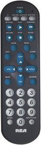 Rca Rcr4258 4-device Big-button Universal Remote