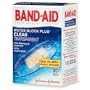 Band-Aid Adhesive Bandages, Clear Transparent 30 bandages