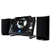Coby CX-CD377 Micro CD Stereo System with AM/FM Tuner with Digital Display and Line-in Input (Silver)