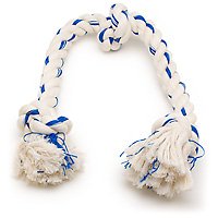 Booda Fresh N Floss 3 Knot Tug Rope Dog Toy, X-Large, Winter Mint