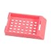 Bio Plas 6040 Red Acetyl Plastic Histo Plas Capsette Tissue Embedding Cassettes (Pack of 500)