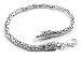 Antiqued Byzantine Sterling Silver Chain Link Bracelet