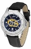 Kent State Golden Flashes Competitor AnoChrome Men's Watch with Nylon/Leather Band