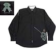 AMERICAN FEAR - Army Skull - Long Sleeve Button Up Shirt