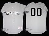2008 New York Yankees Gray Authentic Jersey - Numbered