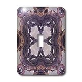 Buy Houk Digital Abstraction Art - Fancy Kaleidoscopes - Ola Cross Box Mandala - Light... by 3D Rose