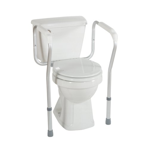 HealthPersonalCare: Cosco Ability Care Toilet Safety Frame, Silver