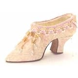 Fete Miniature Shoe - Tapestry and Pearls