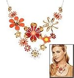 Avon Desert Rose Bib Necklace