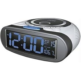 JWIN CD Alarm Clock Radio Big Display by JWIN