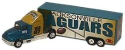 Jacksonville Jaguars White Rose Tractor Trailer '97 - Football Sports Merchandise