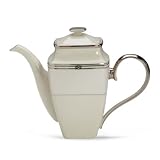 Lenox Engagement Platinum Banded Ivory China Coffeepot
