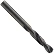 Precision Twist R41C High Speed Steel Short Length Drill Bit, Black Oxide Finish, Round Shank, Spiral Flute, 135 Degree Point Angle, #38 (Pack of 12)