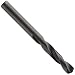 Precision Twist R41C High Speed Steel Short Length Drill Bit, Black Oxide Finish, Round Shank, Spiral Flute, 135 Degree Point Angle, #50 (Pack of 12)