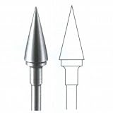 BUSCH CARBIDE POLISHER #554 ISO 060 6.00mm HEAD DIAMETER