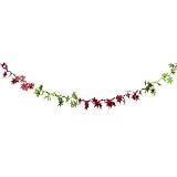 Star Foil Garland Christmas Party Decoration, 2.74 metres