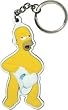 Simpsons Homer Naked Rubber Keychain