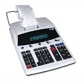 Victor Technologies Products - 12-Digit Calculator, 2-Color Printing, 8-1/2"x12"x2-1/5", WE/BE - Sold as 1 EA - Executive Commercial Printing Calculator offers a large 12-digit fluorescent display with 17mm tall display digits. Print 4.0 lines per second with a two-color ribbon. Desktop calculator delivers large print on paper tape and features large, well-spaced contoured keys and a built-in metal paper arm. Cost-sell-margin keys allow you to quickly and easily solve CSM problems by entering tw
