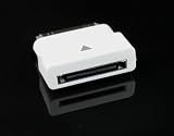 Dock Extender 30pin Extension Adapter Cable for Apple iPad2 iPhone 4 3G iPod - White