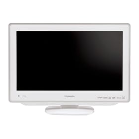 Toshiba 22LV611U 22-Inch 720p LCD TV with Built in DVD Player, White