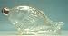 Glass Fish Bottle with Cork - New
