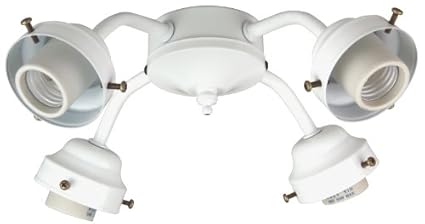 Craftmade F400 W Nrg Functional Energy Star Four Light Fitter From