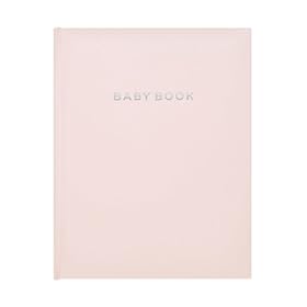 CR Gibson Memory Book to Record Baby's First Five Years, Pink Leather,