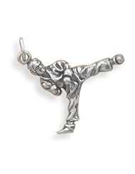 Sterling Silver Martial Arts Charm