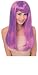 Long Purple Glamour Wig