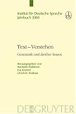 Image of Test - Verstehen: Grammatik Und Daruber Hinaus (Jahrbuch Des Instituts F]r Deutsche Sprache 2005) (German Edition)