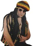 Rasta Outfit - Dreadlocks and Set - Unisex Costume Wig Fun!