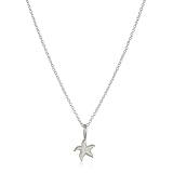 Dogeared Heal the Bay Silver Starfish Necklace